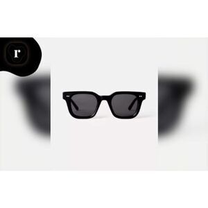 Veronica Beard Reversible CHIMI Women's 08 SUNGLASSES Black NIB 198